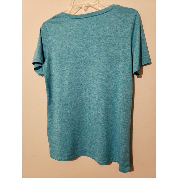 Nike Dri-fit, women's blue, short sleeve tee, size m - Picture 6 of 6